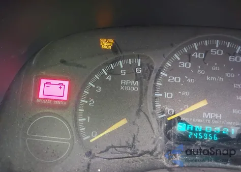 1999 Chevrolet Silverado 1500 Ls z USA, uszkodzony, nr VIN 2GCEK19T6X1191537